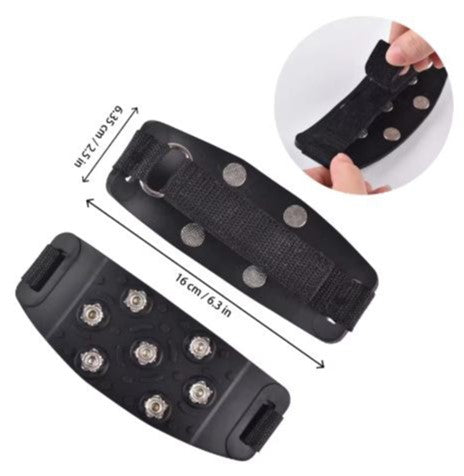 Broddar för framfot, bild med mått