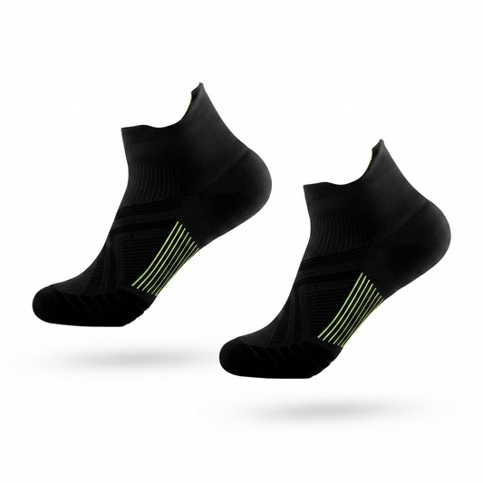 Korta svarta sportstrumpor i 2-pack