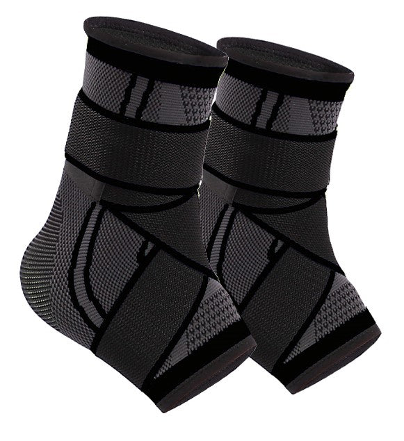 Fotstöd med flexibla band