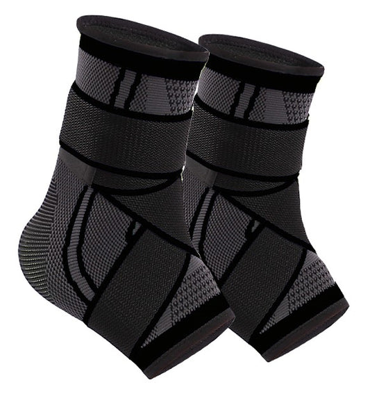 Fotstöd med flexibla band