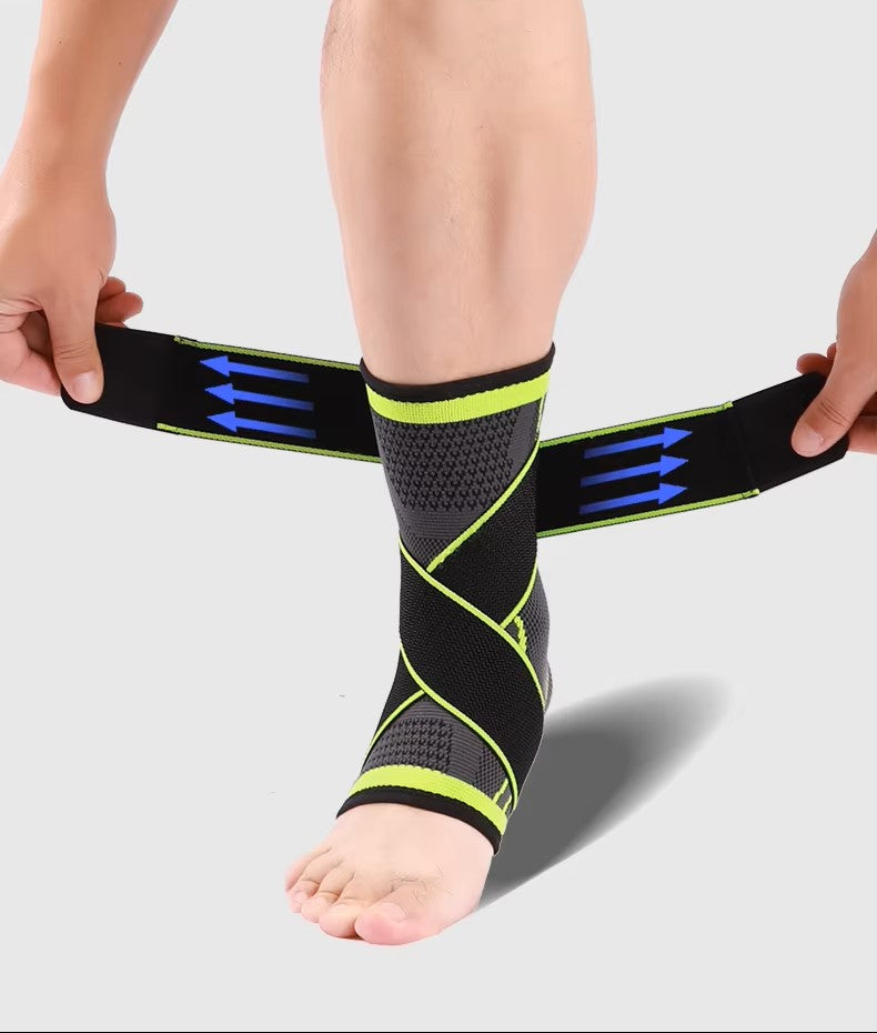 Fotstöd med flexibla band