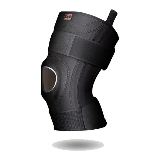 Stabilt knästöd med stabilisatorer och extra spännen